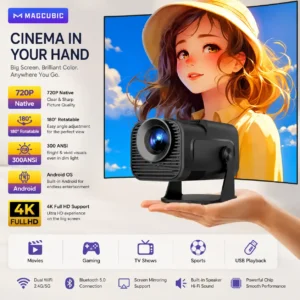 mini projector 4K supported